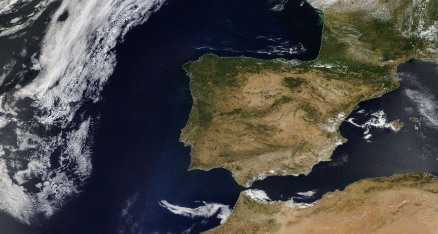 Resultado de imagem para imagem satélite portugal